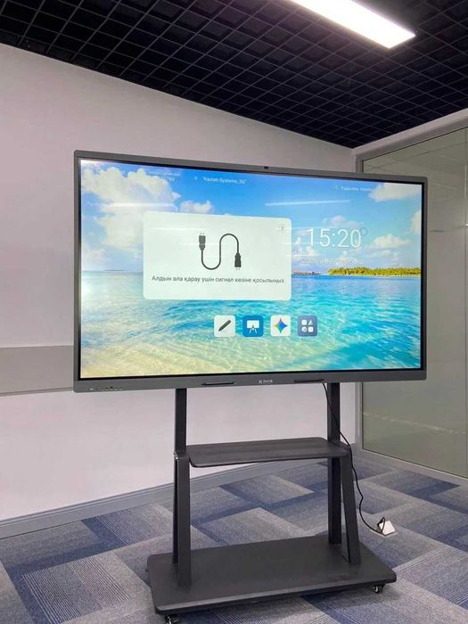 Интерактивная доска панель сенсорная Android 98 дюймов + доставка