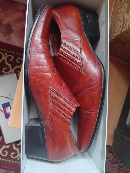 Мужские кожанные туфли