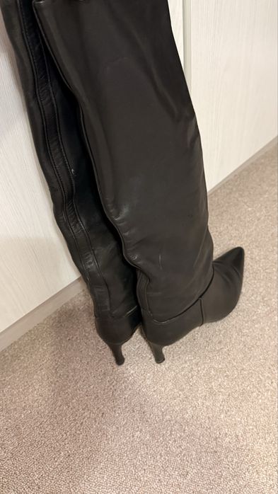 Сапоги из натуральной кожи