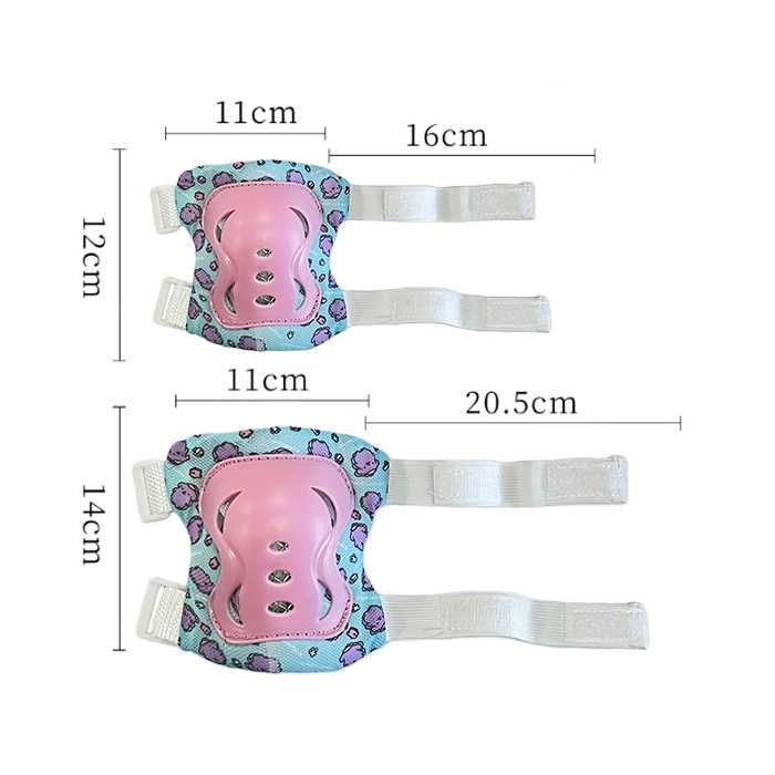 Детски наколенки РА1011 - 6бр / к-т - Два цвята