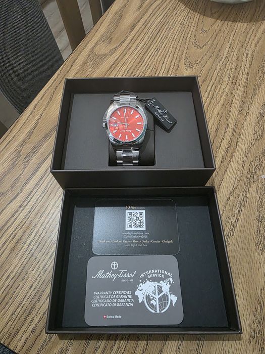 Ceas mathey tissot editie limitata