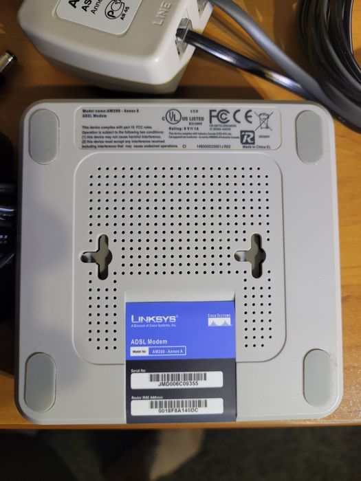 ADSL модем Linksys