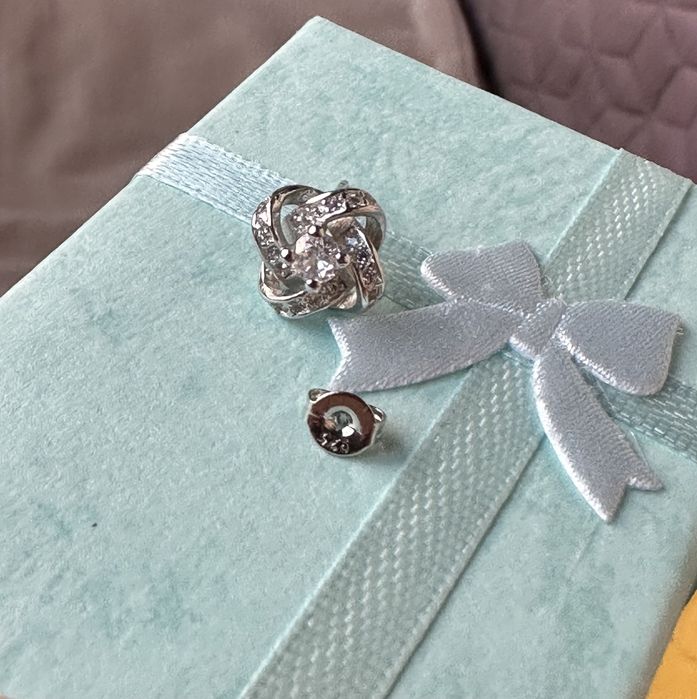 Нови!!! Сребърни комплекти - обеци с колие и висулка, 100% сребро