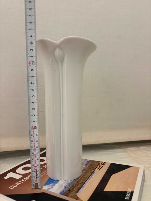 Corso Cnospa Arzberg Rosenthal portelan alb 1950 vaza