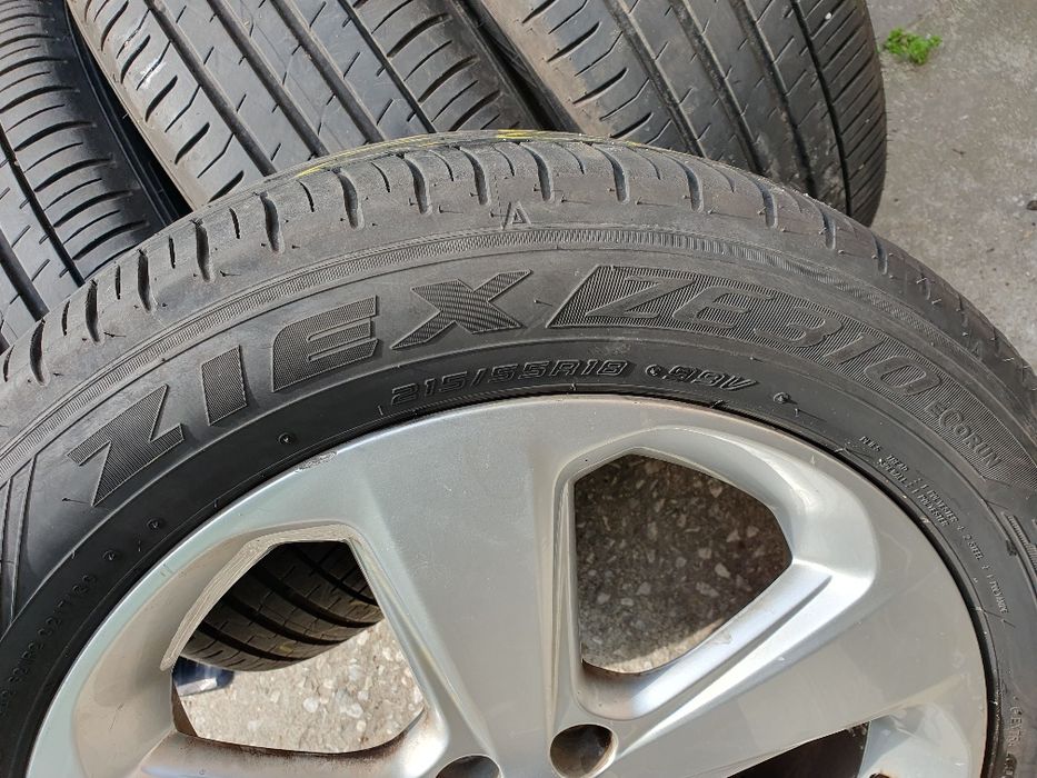 4бр летни гуми Фалкен ZIEX Z310/ 215-55-18/2020/ 6.5мм грайфер.