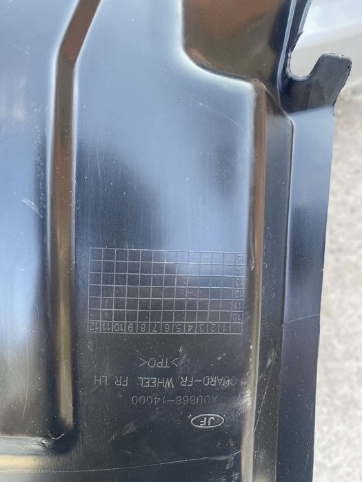 Подкрыльники Hyndai