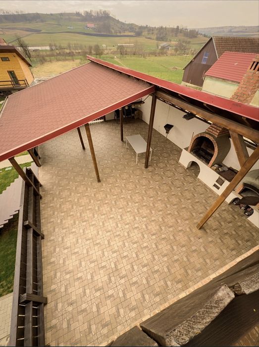Cabana cu piscina
