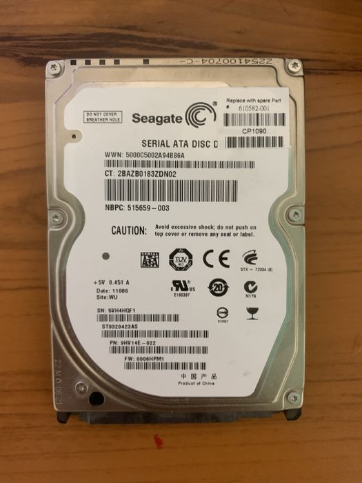 hdd для ноутбука