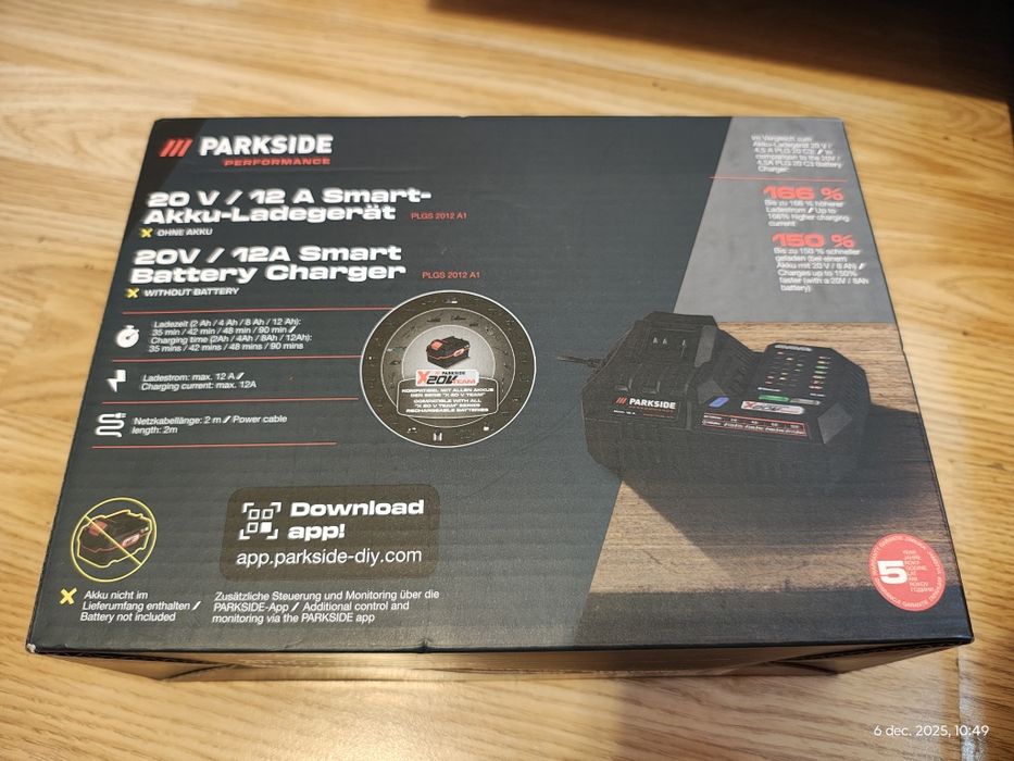 Bormașini Parkside 20 V 3 ani garantie  12 V acumulatori 20V incarcato