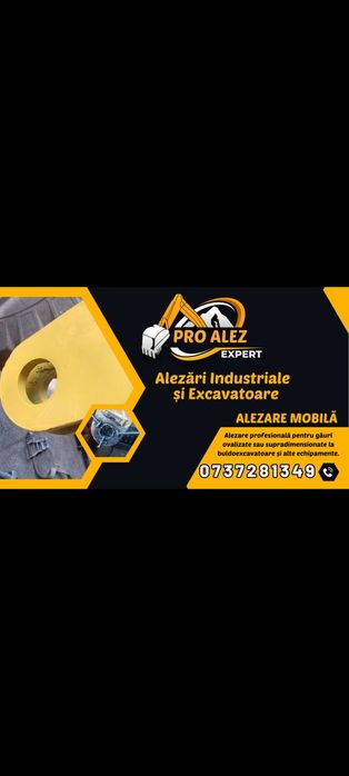 Reparatii Utilaje Hidraulice,alezari profesionale,bucsi bolțuri la Comanda