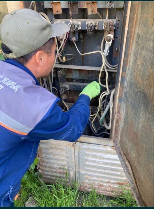 ВЫЗОВ ЭЛЕКТРИКА УСЛУГИ ЭЛЕКТРИКА Электрик Шымкент круглосуточно