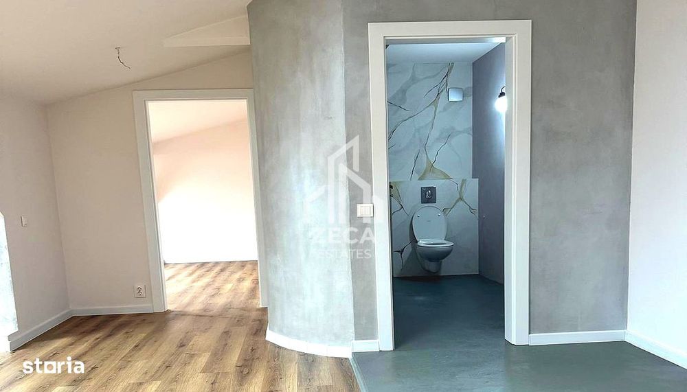 Apartament 2 camere de inchiriat tip mansarda | Straulesti | Parcare