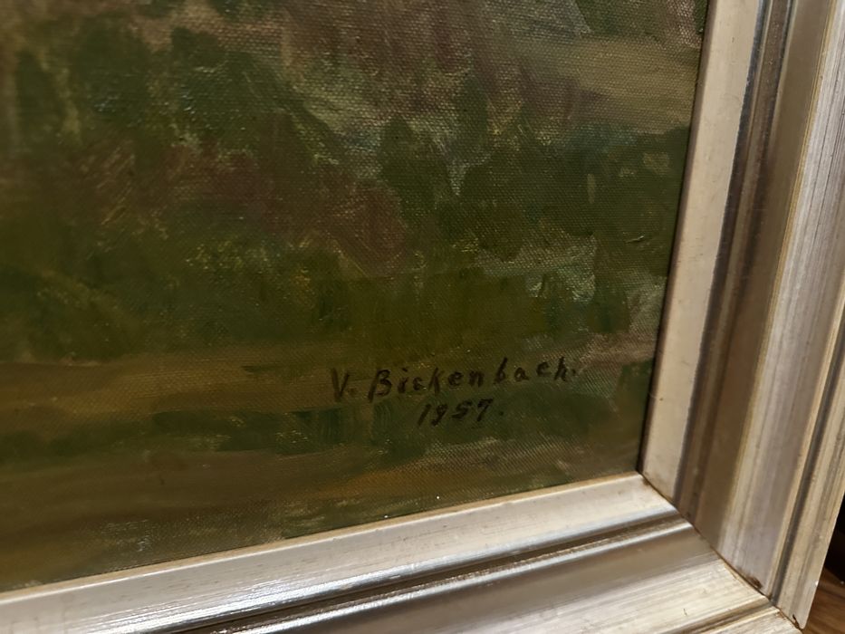 Pachet 4x pictura mare ulei pe panza (tablou)