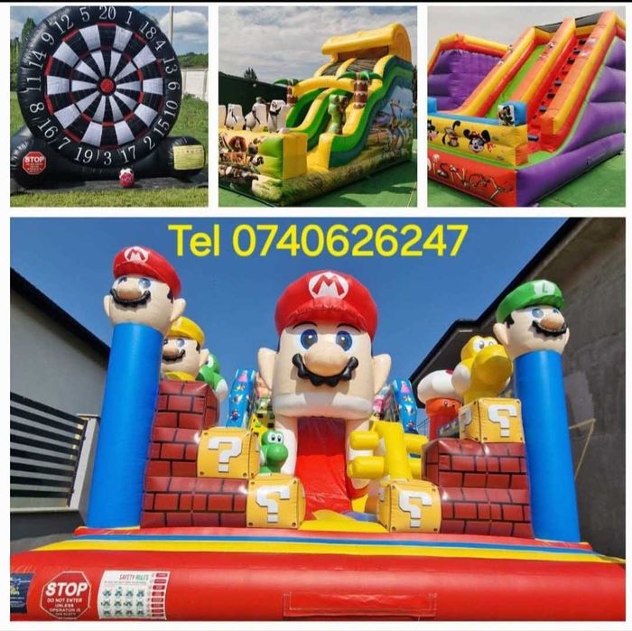 Tobogane /Topogane gonflabile Sibiu,de închiriat.