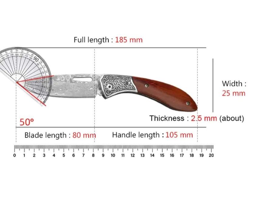 Нож от дамаска стомана