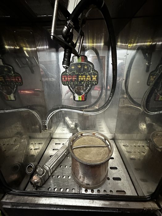 Машинно чистене на катализатори, DPF и FAP филтри