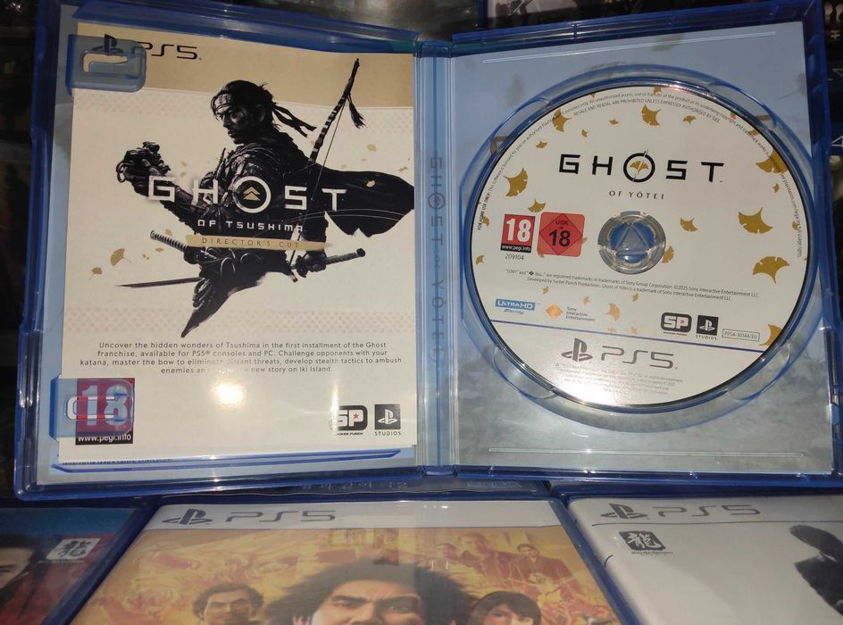 ghost of yotei пс5 диск