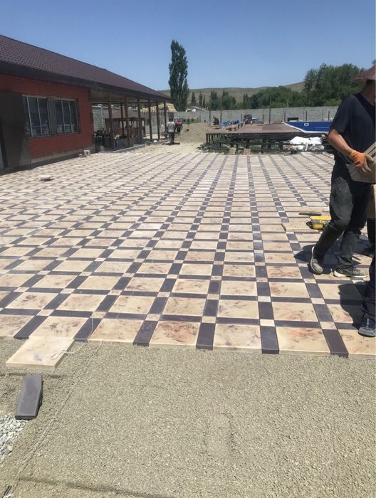 Брусчатка Асфальт