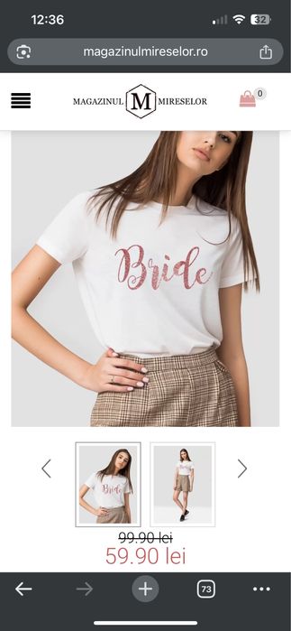 Tricou nou Bride