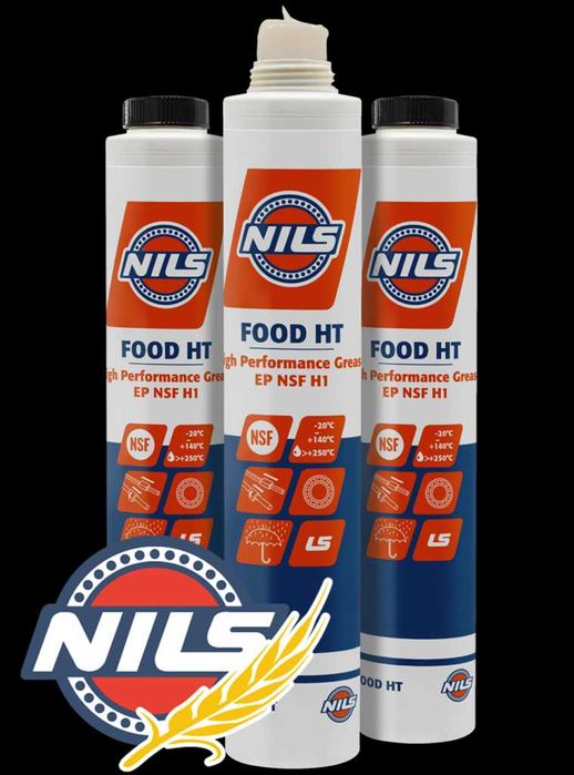 FOOD HT - смазка пищевая, допуском Halal, от компании NILS, Италия