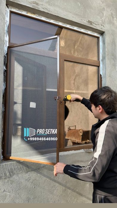 Москитные сетки на окна и двери |в ТАШКЕНТЕ‼️замер + установка moskit