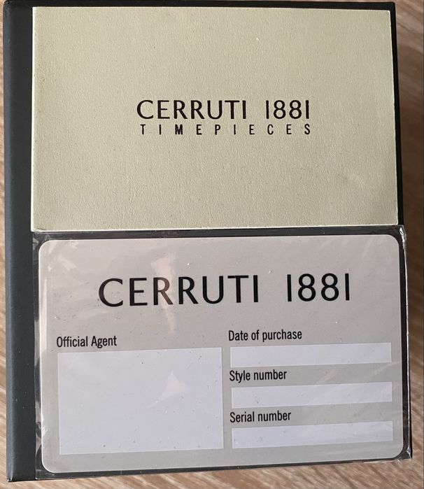 Часовник Cerruti 1881