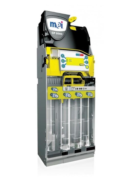 Ремонт и превалутиране на вендинг монетници MEI Cashflow (лв → евро)