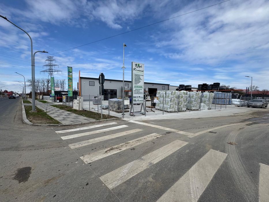 Închiriere hală industrială/comercială – 530 mp + curte betonată 1.300 mp | Acces rapid la A0