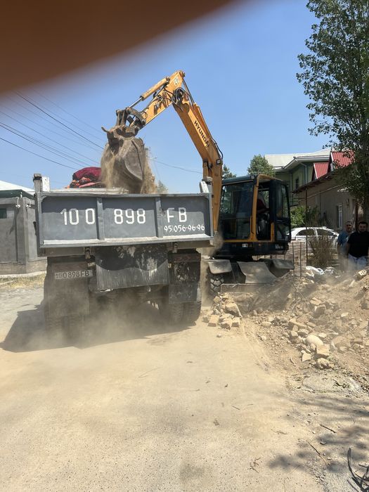 Musor tashish xizmati Avto lift xizmati Услуги по вывозу мусора