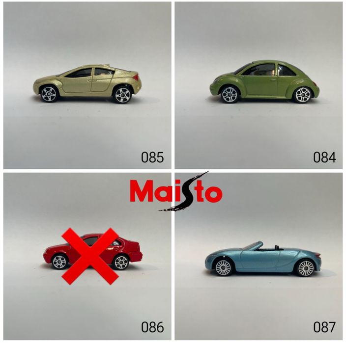 Колички Maisto 1/64