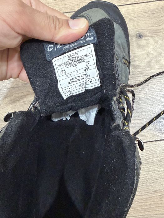 Зимние трекинговые ботинки Merrell