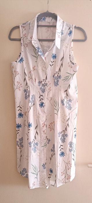 Нови дамски ежедневни рокли полиестер и елас