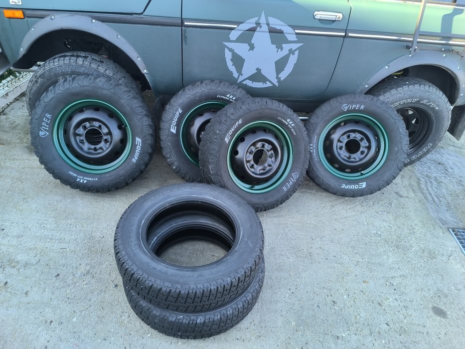 Roata de rezerva Lada Niva R16, 5x139,7. 185/75 R16. Cauciucuri
