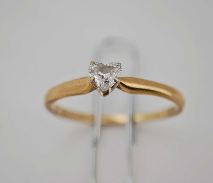 Inel 14k diamant natural 0.3ct