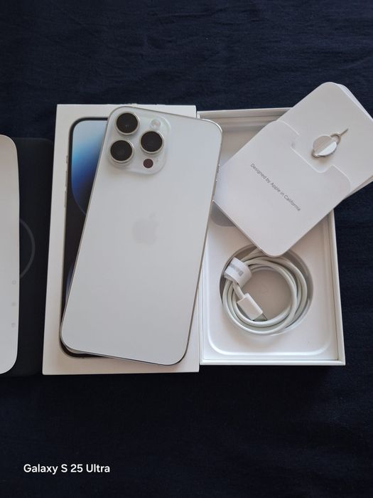 Iphone 14 pro  Silver Безупречно състояние 86%