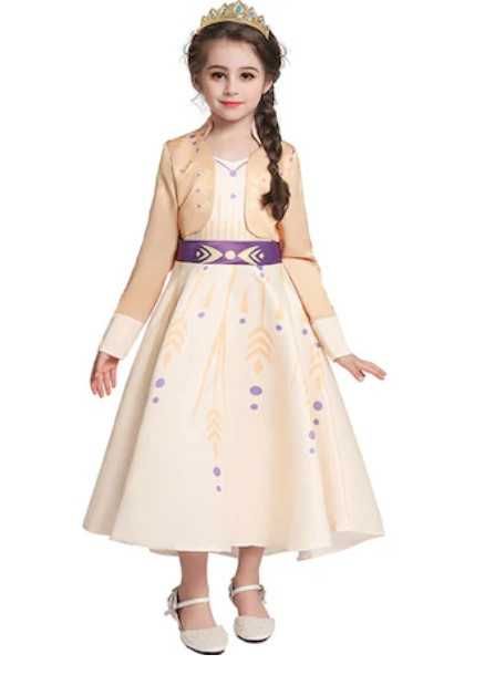 Rochie/rochita printesa Anna Frozen 2 cu bolero