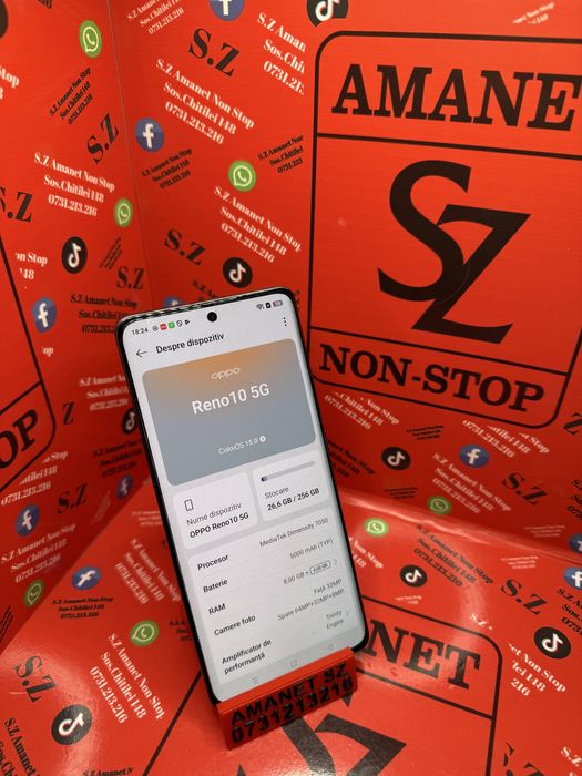 Oppo Reno 10 5G Amanet SZ Non Stop