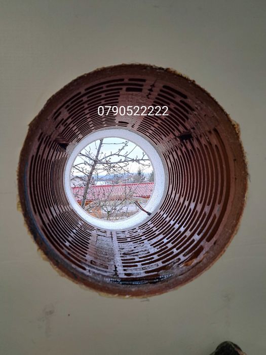 carotare, gaura hota,centrala,ventilatie, gaura beton ,carota,Ø380,vid