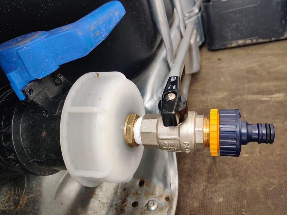 Robinet pentru bazine, IBC 1000 litri