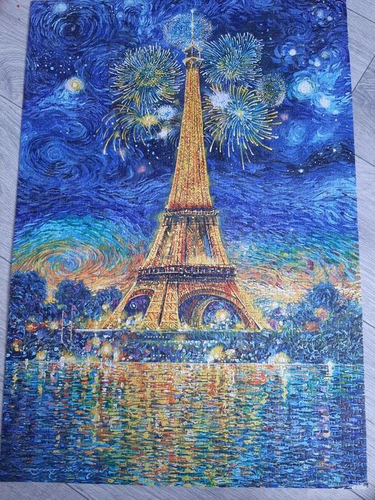 Puzzle 1500 piese , gata facut