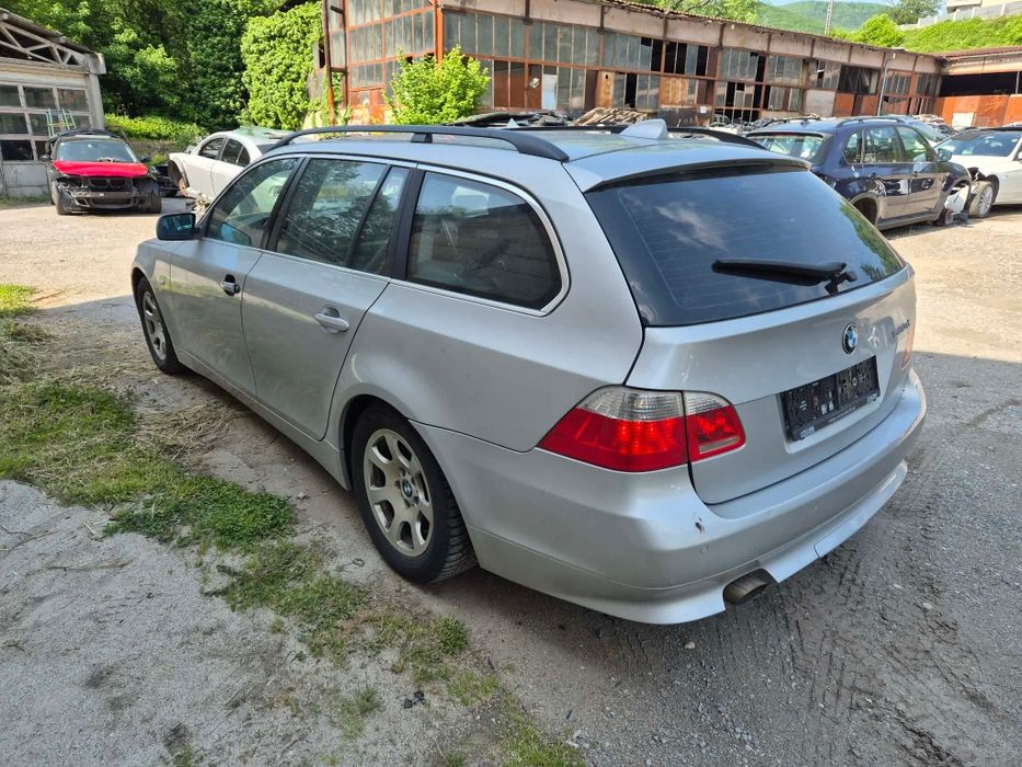 BMW E61 520D 163кс M47 ксенон ръчка НА ЧАСТИ!