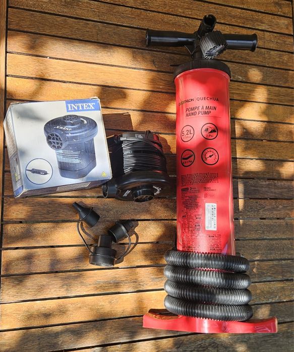 Articole camping (saltele, pompe)