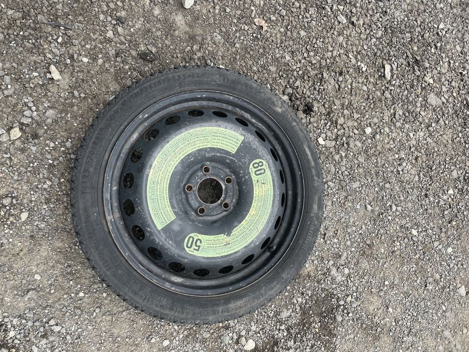 Roata rezerva slim Audi R19 125 75 R19 5x112
