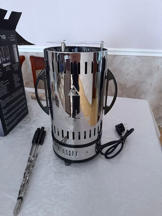 Продается электрошашлычница новый