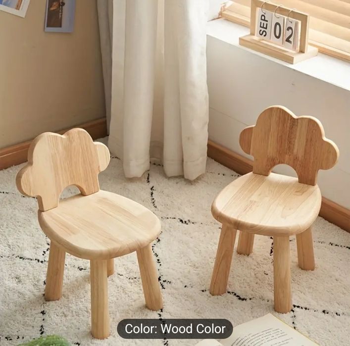 Детски стол от дърво