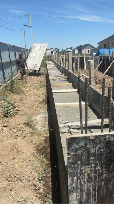 Заливка Фундамент