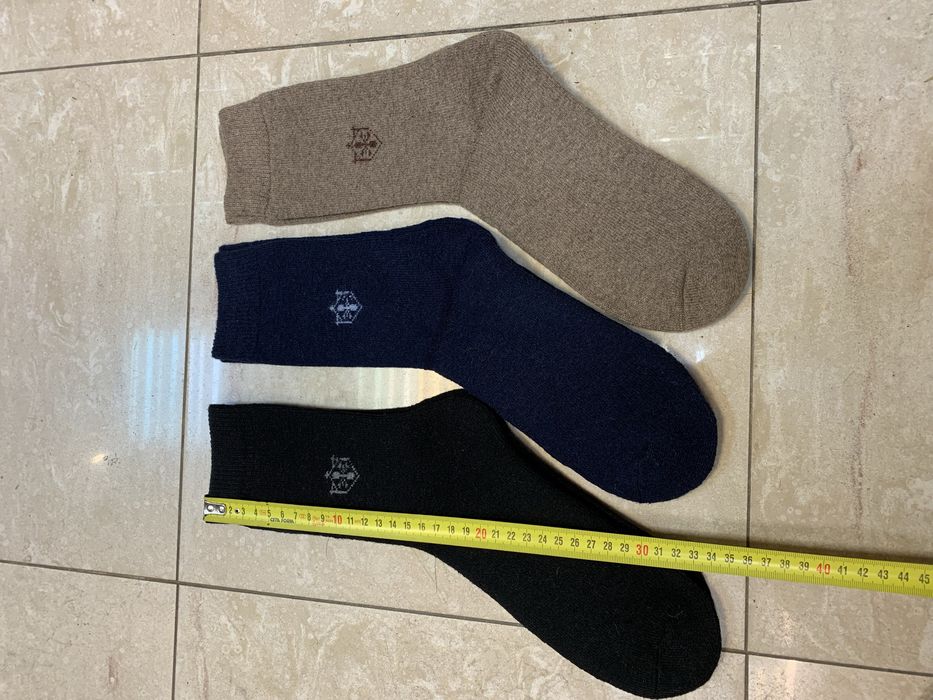Зимни мъжки чорапи термо вълна