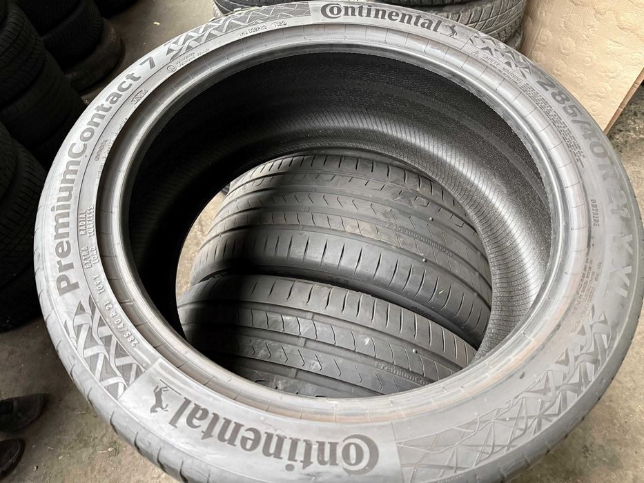 # 4x Anvelope Vara 285/40 r21 - Continental PremiumContact 7