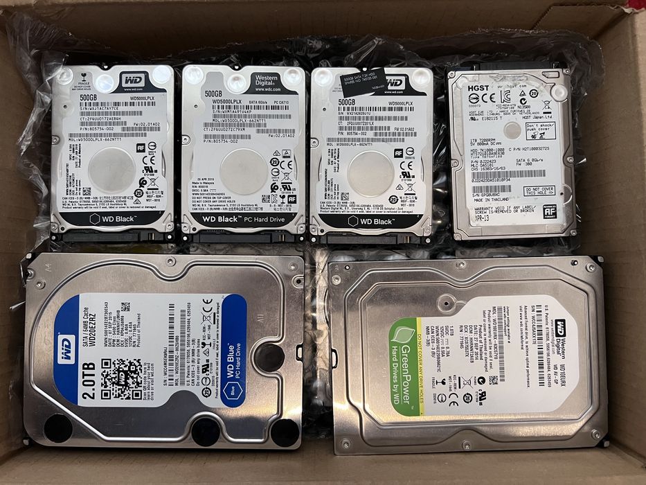 Vând hard diskuri PC și laptop