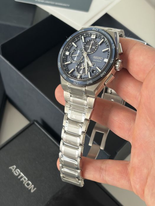 Seiko Astron SSH175J1 ultimul model Chronograph 5x83 GPS Solar 2025